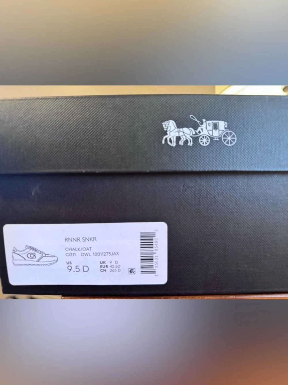 Authentic Coach Runner Sneaker
Size 9.5 - Picture 11 of 11